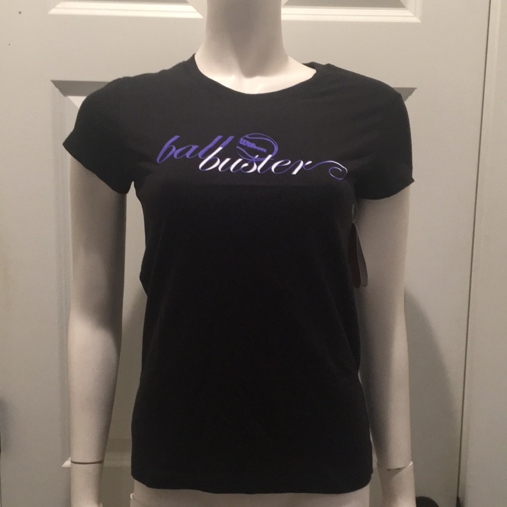 Wilson “Ball Buster” Tennis Tee, Size S, NWT!